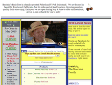 Tablet Screenshot of brentwoodfruit.com